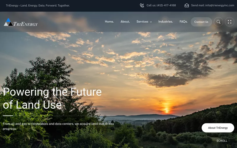 TriEnergy Inc. website